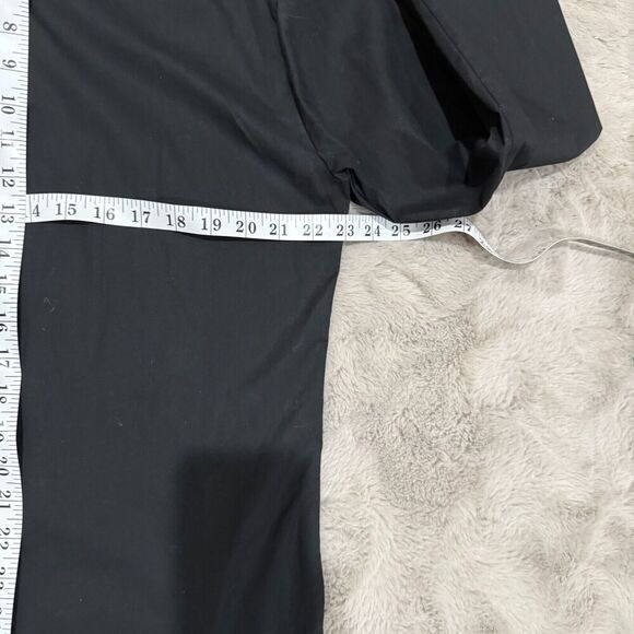 Versus Versace Mens Black Shirt IT 36/50 Long Sleeve Zipper Cuffs Italy Made M/L - Picture 14 of 14